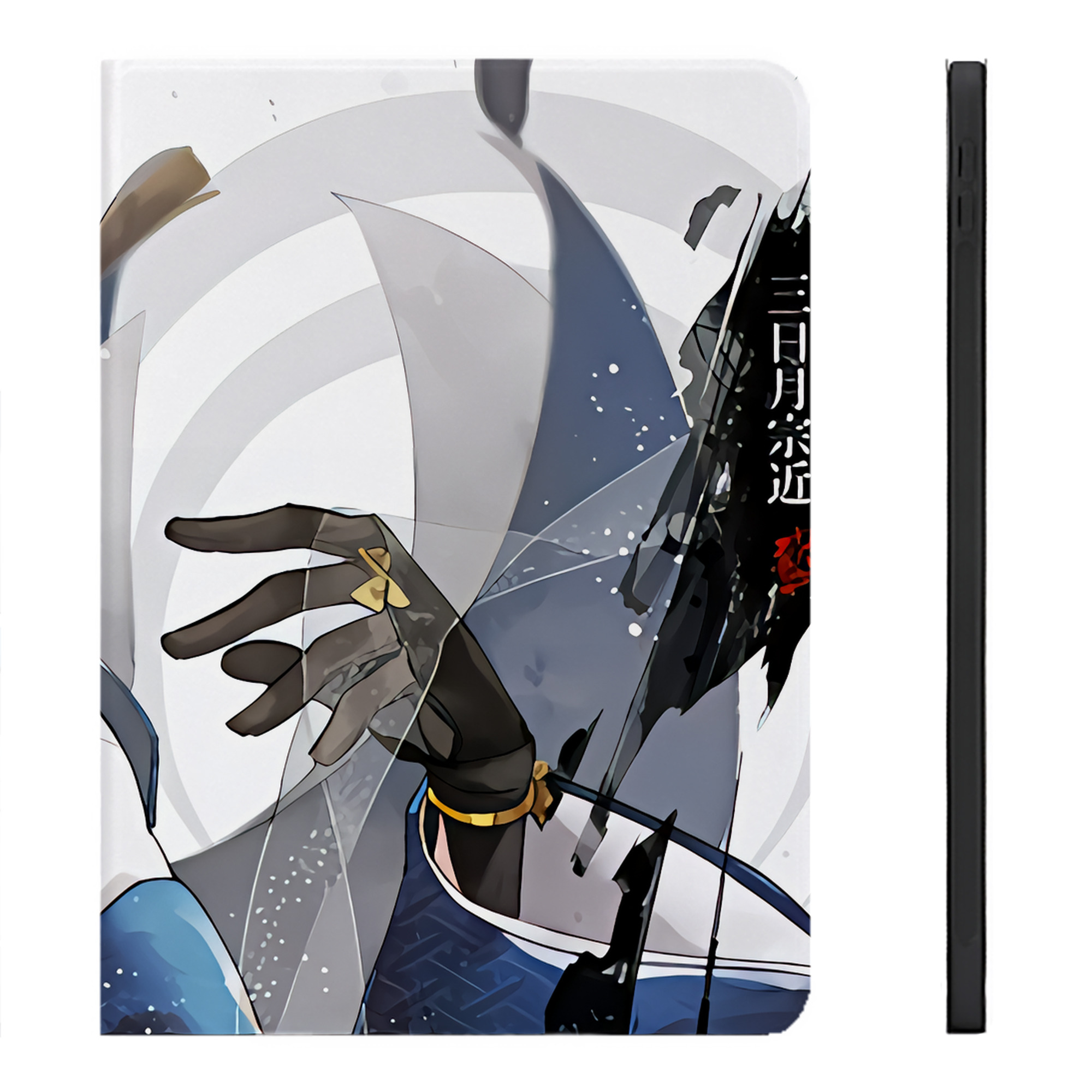 （画像用） 刀剣乱舞 Touken Ranbu IPadケース ペンホルダー付き ブックスタイルデザイン